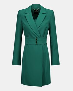 Платье-блейзер с поясом Marciano by Guess, темно-зеленый