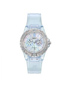 Женские часы Limelight GW0041L3 из полиуретана с синим ремешком Guess, синий