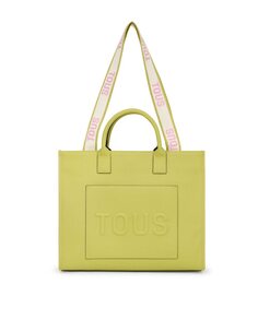 Большая сумка-тоут La Rue Amaya салатового цвета Tous, зеленый