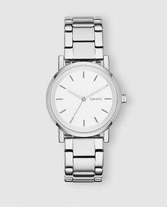 DKNY NY2342 Soho женские часы из серебряной стали DKNY, серебро