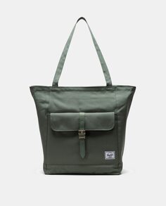 Сумка-тоут Aqua Green Retreat Supply с передним карманом Herschel