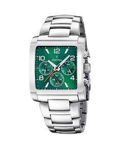 F20652/2 Мужские часы с хронографом Timeless из серебряной стали Festina, серебро