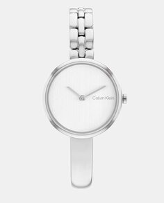 Женские часы Bangled 25200278 из стали Calvin Klein, серебро