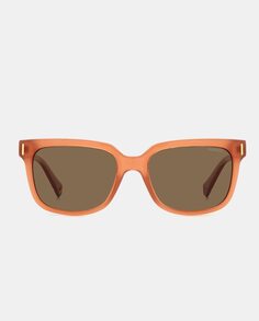 Оранжевые солнцезащитные очки унисекс квадратной формы с поляризационными линзами Polaroid Originals, оранжевый