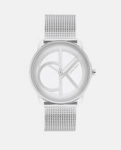 Мужские часы Iconic 25200032 Steel Mesh Calvin Klein, серебро