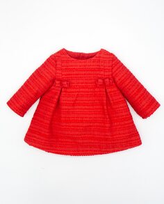 Платье для девочки красного цвета с бантиками Fina Ejerique, красный