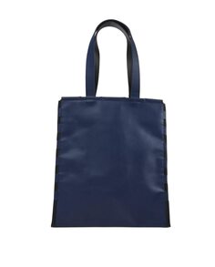Синяя кожаная сумка-шоппер на плечо Camper, синий