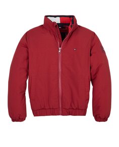 Куртка для мальчика на молнии и с длинными рукавами Tommy Hilfiger, красный