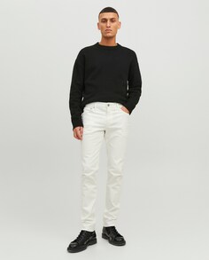 Мужские белые узкие джинсы Glenn Jack &amp; Jones, белый