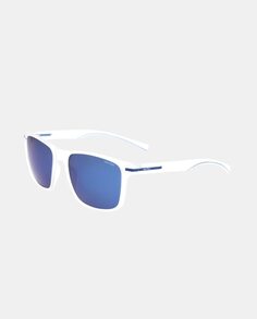 Прозрачные квадратные солнцезащитные очки с поляризованными линзами Nautica, белый
