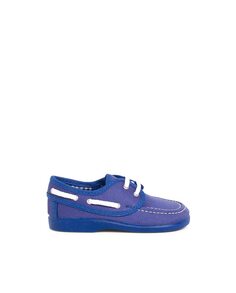 Туфли-лодочки для девочки на шнуровке Pisamonas, синий