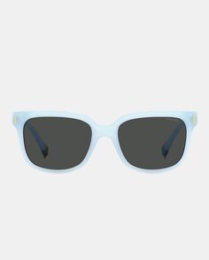Квадратные солнцезащитные очки-унисекс бирюзового цвета с поляризационными линзами Polaroid Originals, бирюзовый