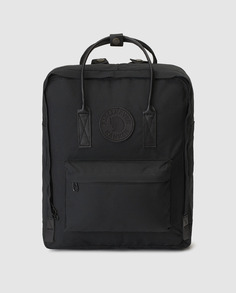 Черный водонепроницаемый виниловый рюкзак Kanken No.2 с внешним карманом Fjällräven, черный Fjallraven