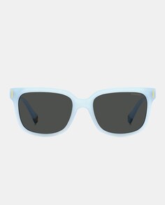 Квадратные солнцезащитные очки-унисекс бирюзового цвета с поляризационными линзами Polaroid Originals, бирюзовый
