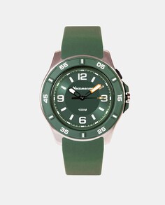 X-Treme NM-X1688M10 Мужские часы из зеленого каучука Neckmarine, зеленый