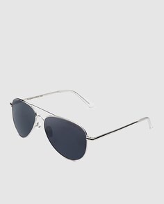 Солнцезащитные очки-авиаторы секретного производства в металлической оправе Clandestine, золотой