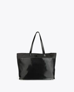 Женская сумка-шоппер с эффектом ламинирования Lola Casademunt, черный