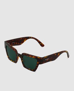 Темно-гаванские женские солнцезащитные очки «кошачий глаз» Mr.Boho Mr. Boho, коричневый