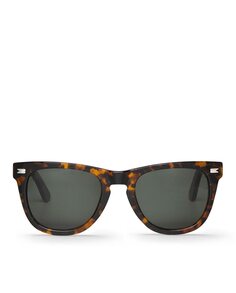 Солнцезащитные очки унисекс в коричневой оправе из ацетата ацетата Mr. Boho, коричневый