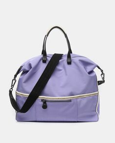 Большая сумка для ноутбука Summer Song из переработанной ткани фиолетового цвета Abbacino, фиолетовый