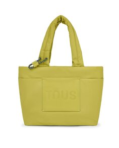 Большая сумка через плечо Marina цвета лайм Tous, зеленый