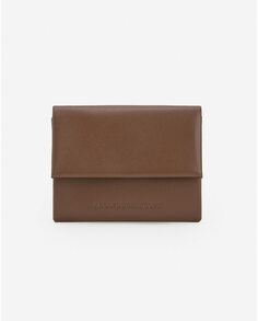 Мужской кошелек Оригами из 100% кожи Adolfo Dominguez, коричневый