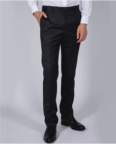 Обычные мужские классические брюки темно-серого цвета Wickett Jones, темно-серый