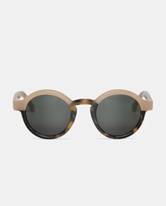 Разноцветные круглые солнцезащитные очки из ацетата Mr. Boho, мультиколор