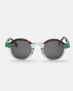 Круглые разноцветные солнцезащитные очки унисекс из ацетата Mr. Boho, мультиколор