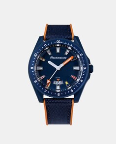 Coral Reef NM-X4776M05 Био двухцветные мужские часы из каучука Neckmarine, мультиколор