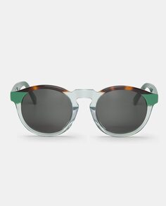 Разноцветные круглые солнцезащитные очки-унисекс из ацетата Mr. Boho, мультиколор
