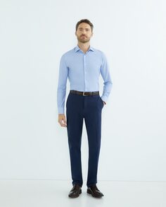 Мужская классическая рубашка стандартного кроя &quot; Performance&quot; Mirto, синий