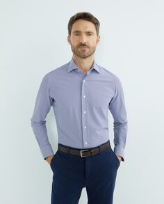 Мужская классическая рубашка стандартного кроя &quot; Performance&quot; Mirto, темно-синий
