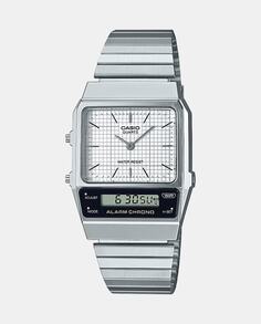Casio Vintage New Combi AQ-800E-7AEF Стальные мужские часы Casio, серебро
