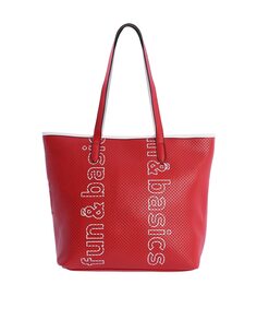 Красная сумка через плечо Jessica на молнии Fun &amp; Basics, красный