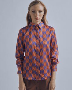 Женская рубашка с длинным рукавом с абстрактным принтом Lola Casademunt, мультиколор