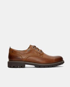 Мужские кожаные туфли Rockie 2 Lo GTX на шнуровке с гладким верхом Clarks, коричневый