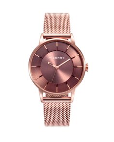 Женские часы Colors 471198-47 из розовой стали IP с миланской сеткой Viceroy, розовый