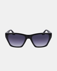 Темно-синие квадратные женские солнцезащитные очки Converse, черный