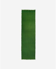 Зеленый женский шарф с 3D эффектом Adolfo Dominguez, зеленый