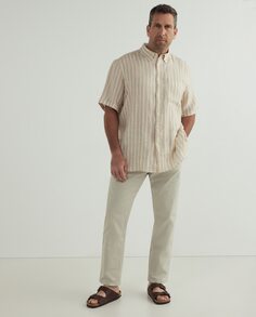 Мужские брюки с 5 карманами большого размера Emidio Tucci, серый