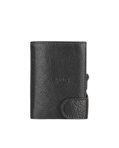 Мужской кожаный кошелек Hannover с RFID-защитой черного цвета Jaslen, коричневый