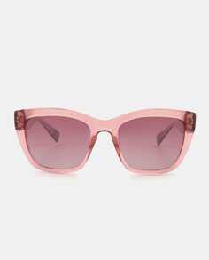 Женские солнцезащитные очки в квадратной оправе светло-розового цвета Mr. Wonderful, розовый