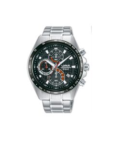 Мужские часы Sport man RM357HX9 со стальным и серебряным ремешком Lorus, серебро