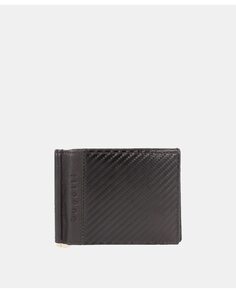 Мужской кошелек с зажимом для денег и RFID Bugatti, черный
