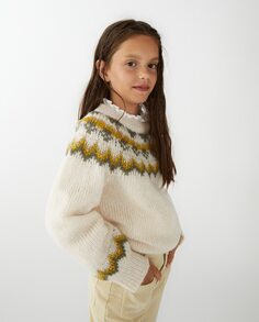 Жаккардовый свитер El Corte Inglés