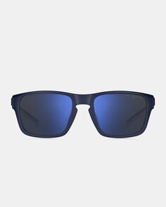 Прямоугольные мужские солнцезащитные очки темно-синего цвета Tommy Hilfiger, темно-синий