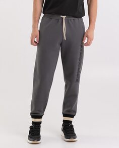 Мужские брюки-джоггеры темно-серого цвета Franklin &amp; Marshall, темно-серый