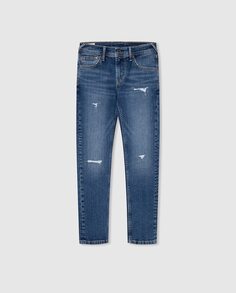 Джинсы FINLY для мальчика Pepe Jeans, синий