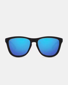 Матовые черные квадратные солнцезащитные очки с поляризованными линзами Hawkers, черный